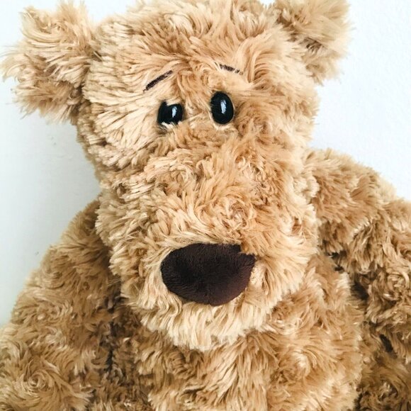 Build A Bear Workshop Bear Plush Stuffed Animal Light Brown Teddy Original Tag - Picture 2 of 9